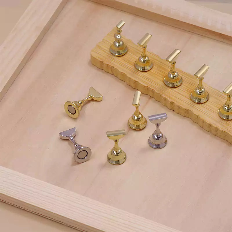 Wooden Nail Tip Display Stand