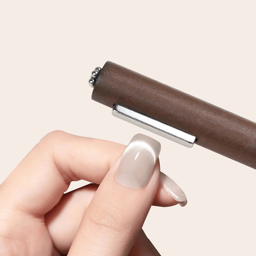 Triple effect nail art magnet