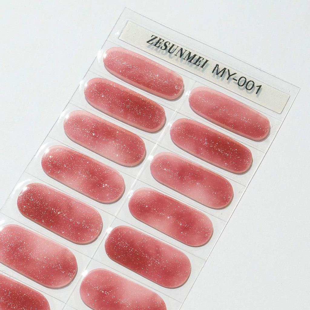 HEMA-free Gel Nail Stickers Cat Eye