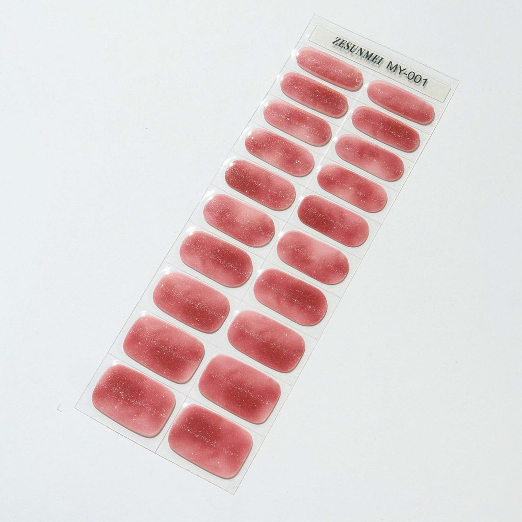HEMA-free Gel Nail Stickers Cat Eye