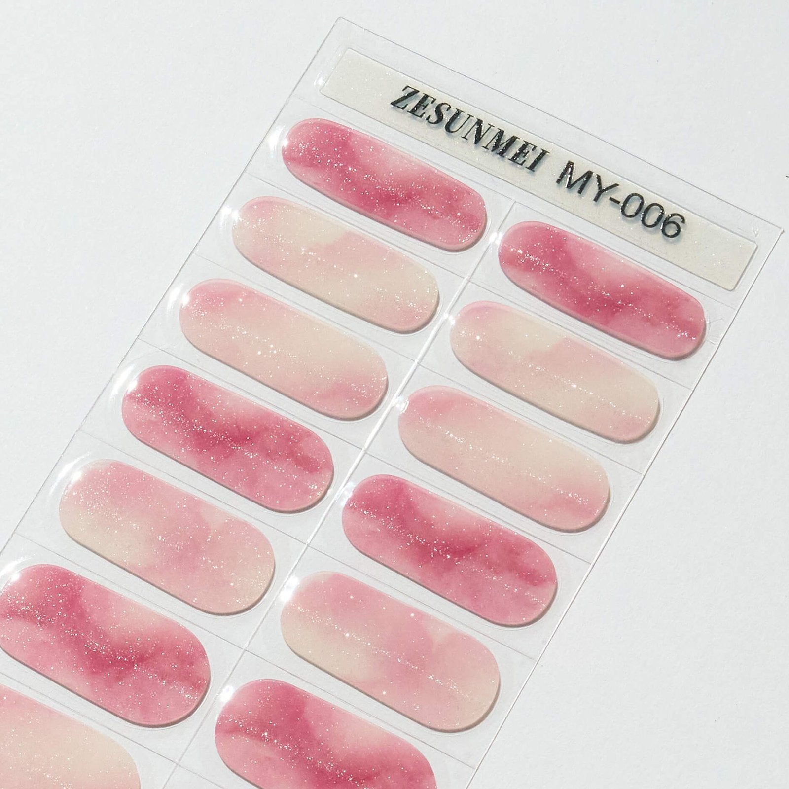 HEMA-free Gel Nail Stickers Cat Eye