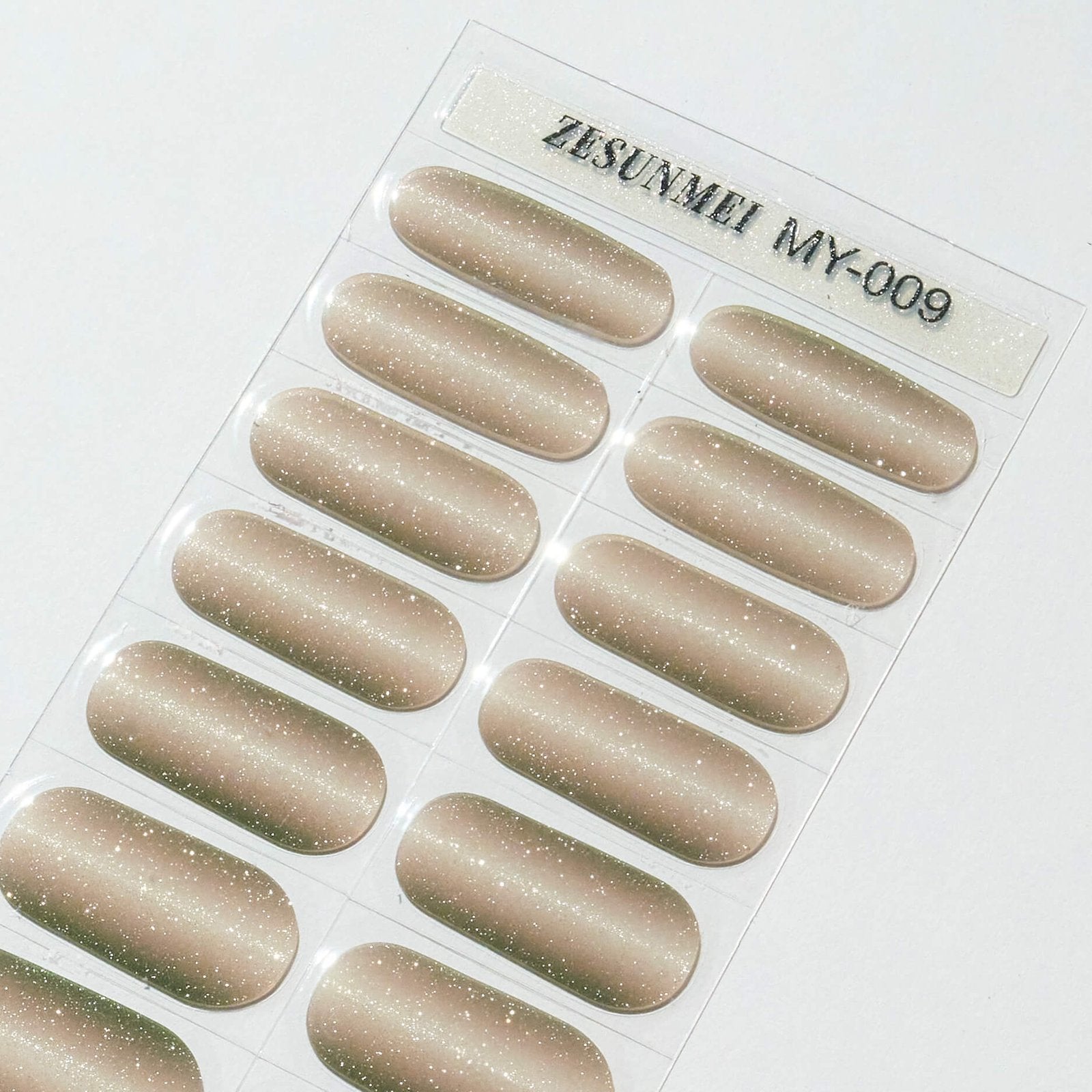 HEMA-free Gel Nail Stickers Cat Eye