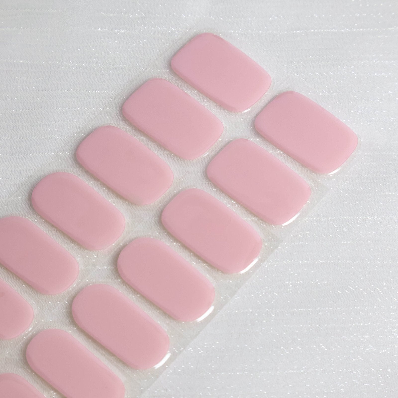 HEMA-free Gel Nail Stickers Solid Color 001-012