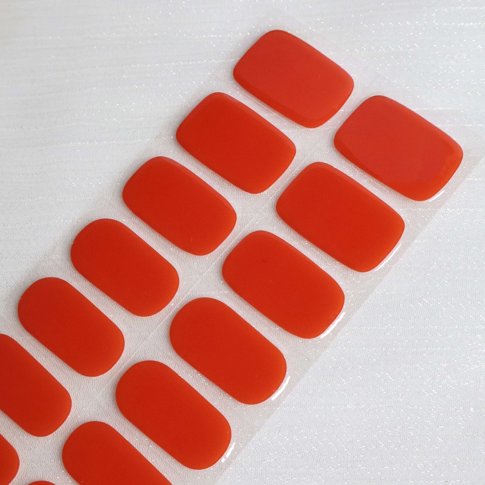 HEMA-free Gel Nail Stickers Solid Color 001-012