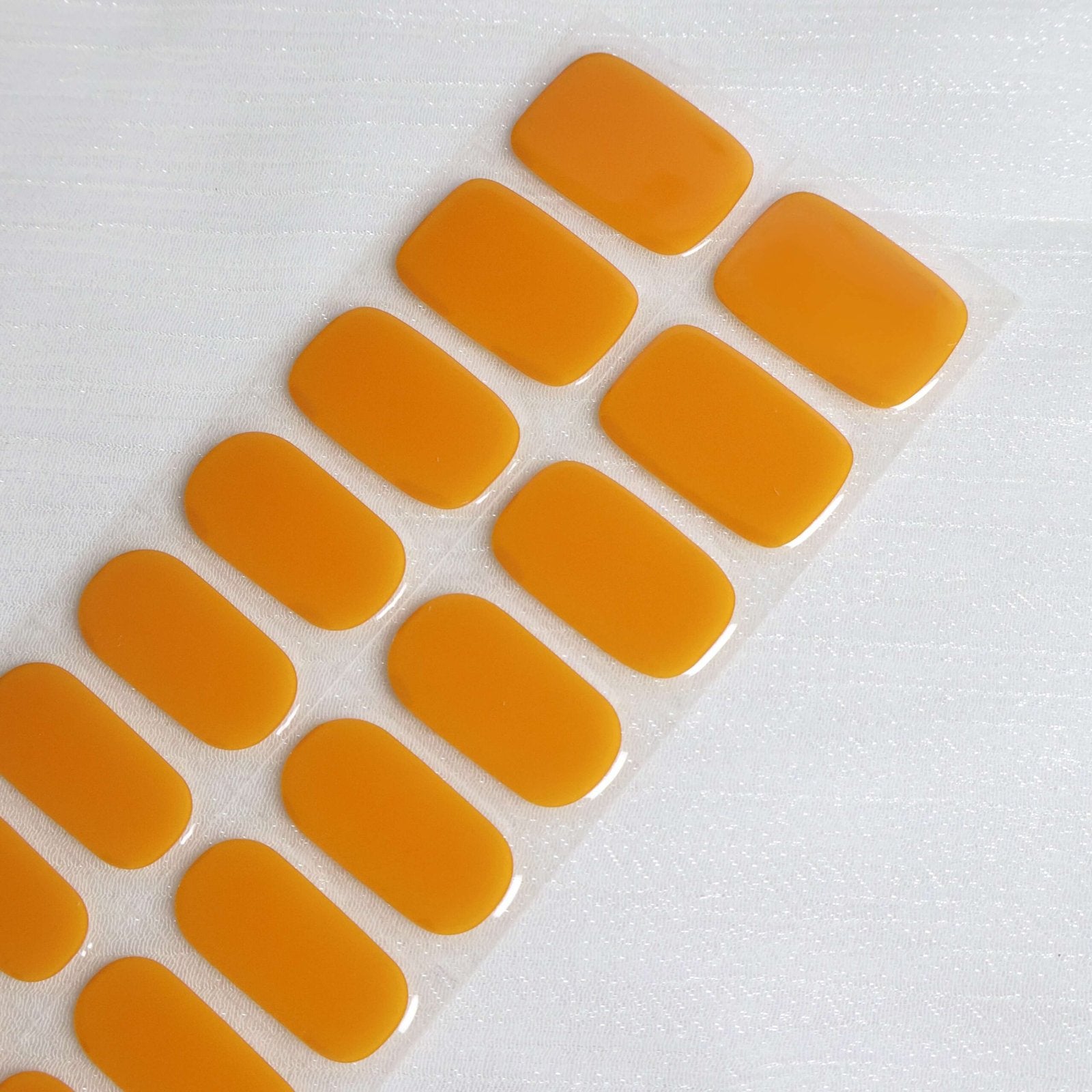 HEMA-free Gel Nail Stickers Solid Color 001-012