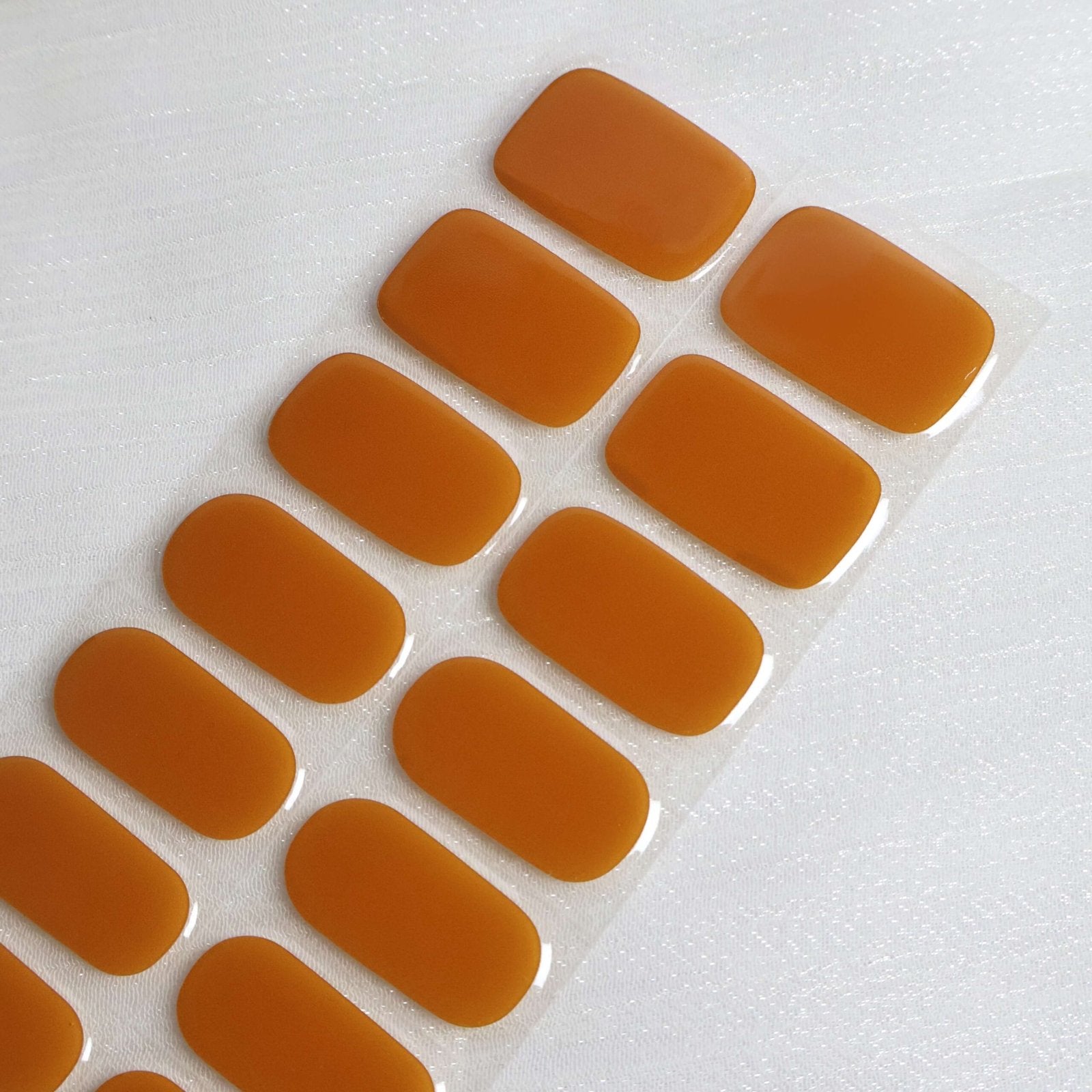 HEMA-free Gel Nail Stickers Solid Color 001-012