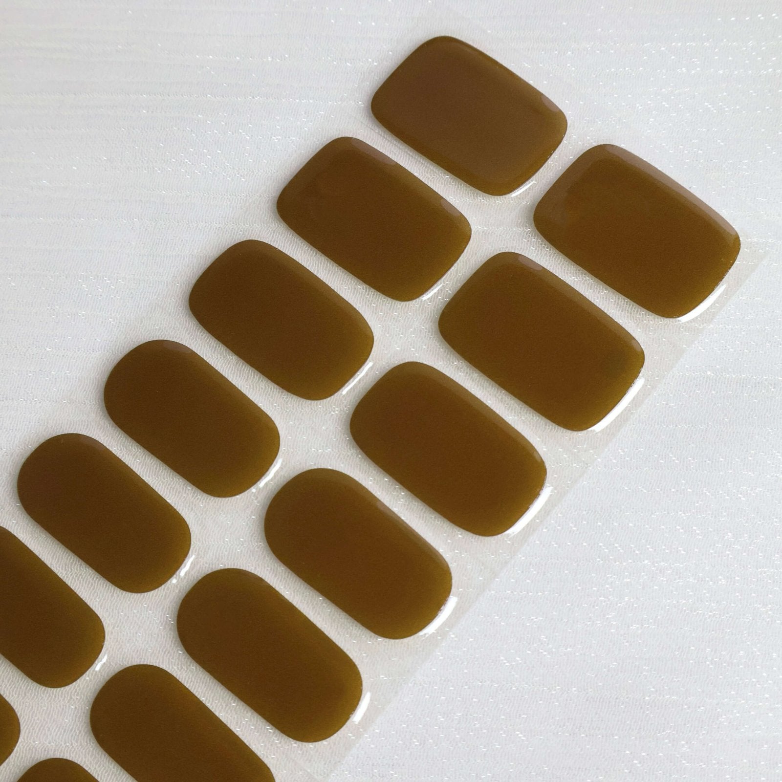 HEMA-free Gel Nail Stickers Solid Color 001-012
