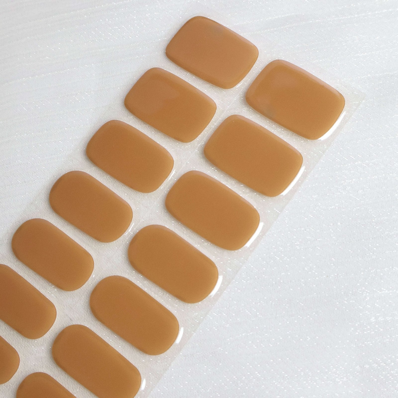 HEMA-free Gel Nail Stickers Solid Color 001-012