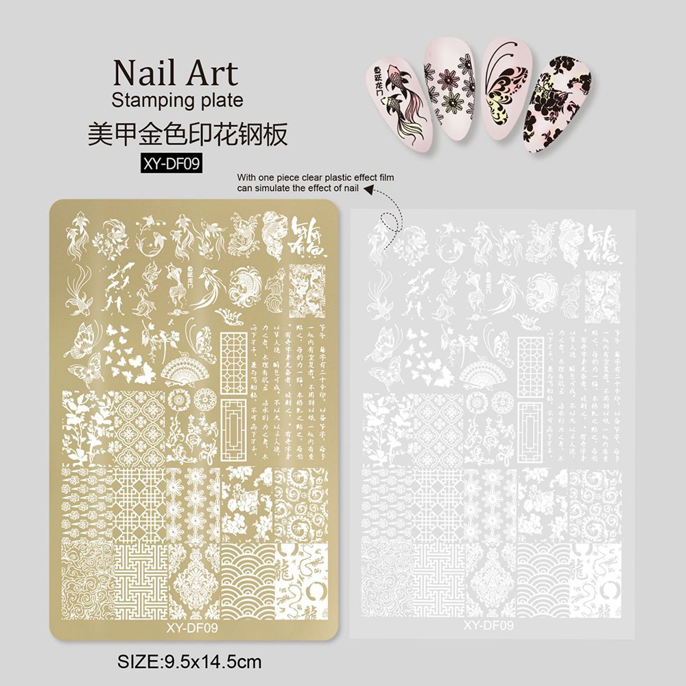Nail Art Stamping Plates