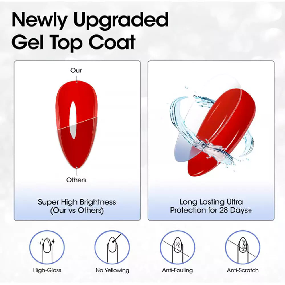 HEMA &amp; TPO Free Diamond Top Coat 15ML