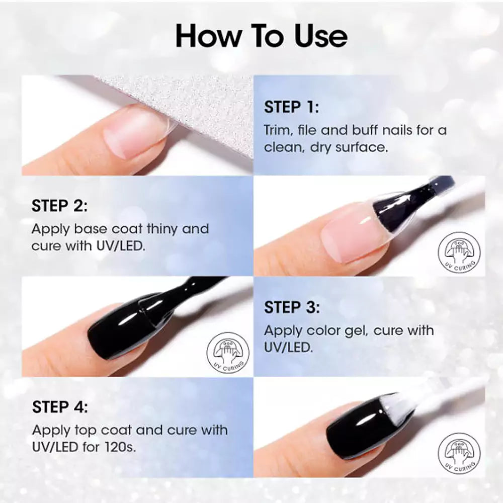 HEMA &amp; TPO Free Diamond Top Coat 15ML