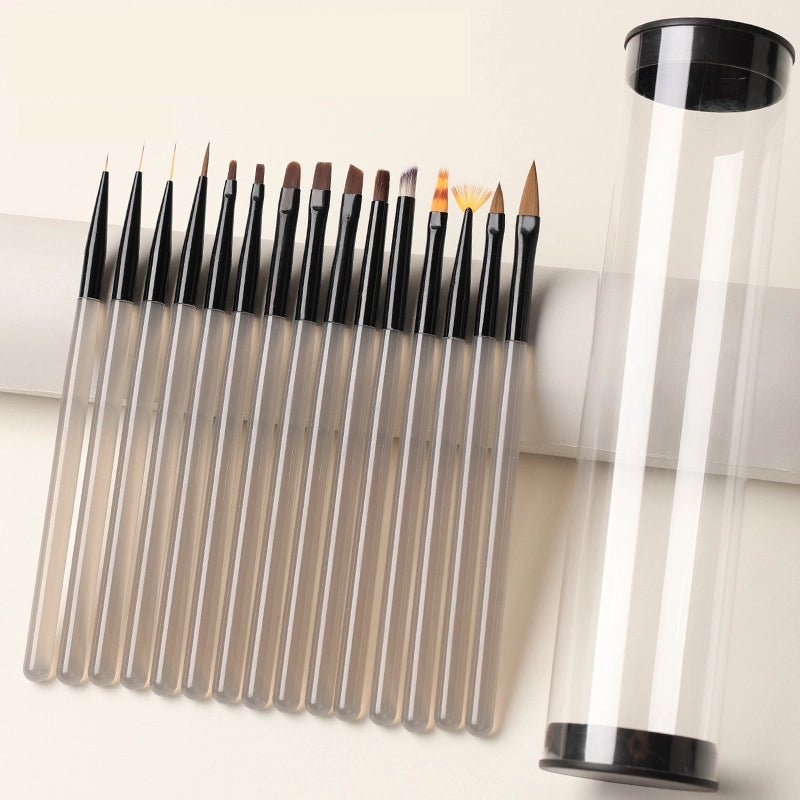 Professional Nail Art Brushes Set 15 PCS