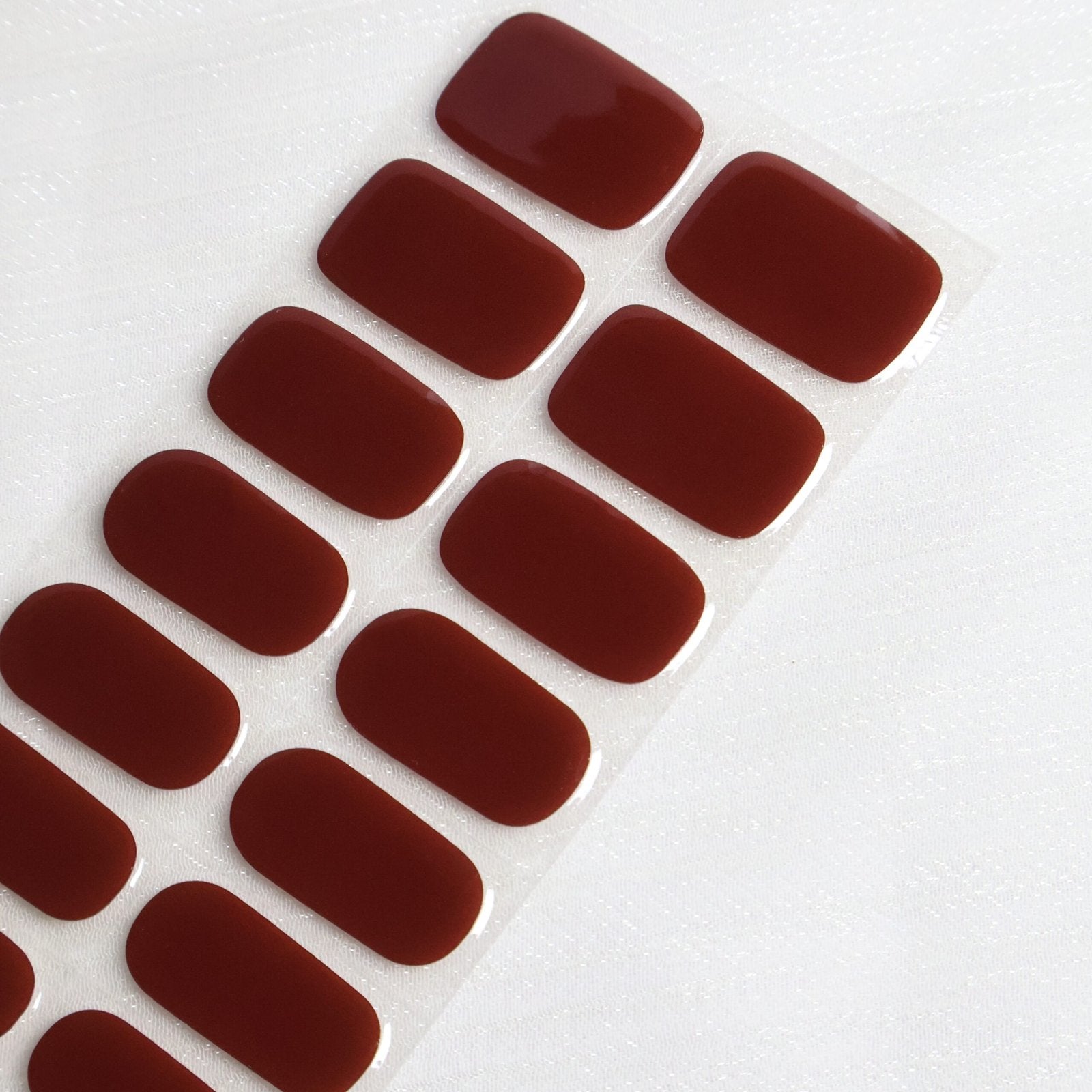 HEMA-free Gel Nail Stickers Solid Color 013-018