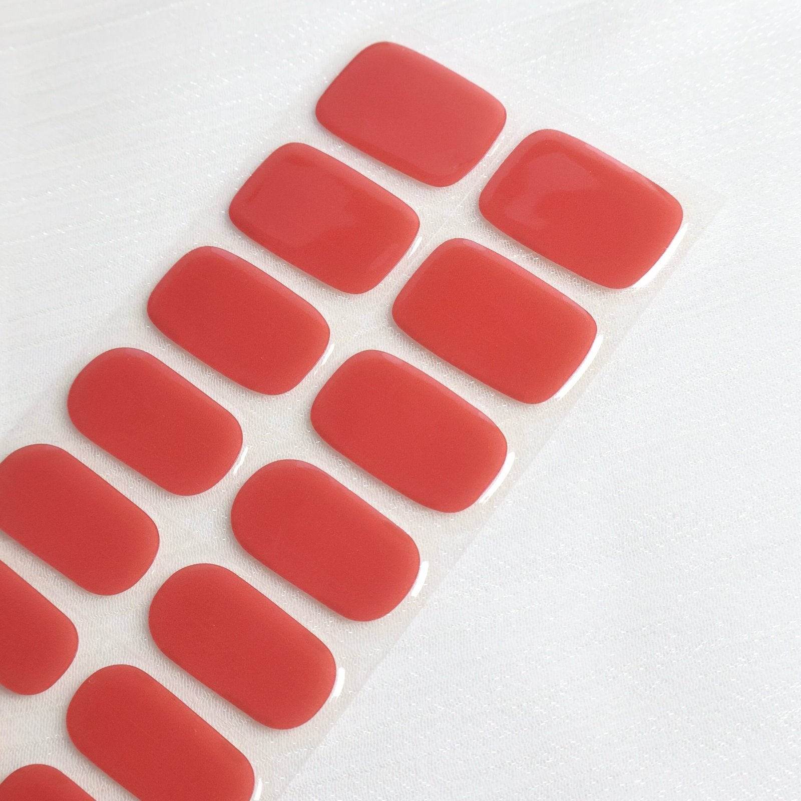 HEMA-free Gel Nail Stickers Solid Color 013-018