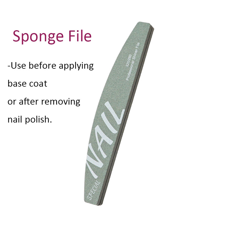 Multiple Grit Nail File Set
