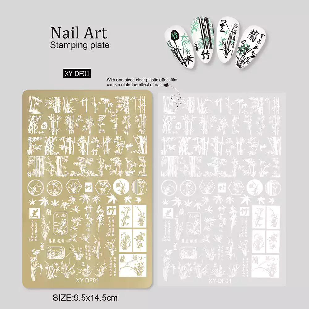 Nail Art Stamping Plates
