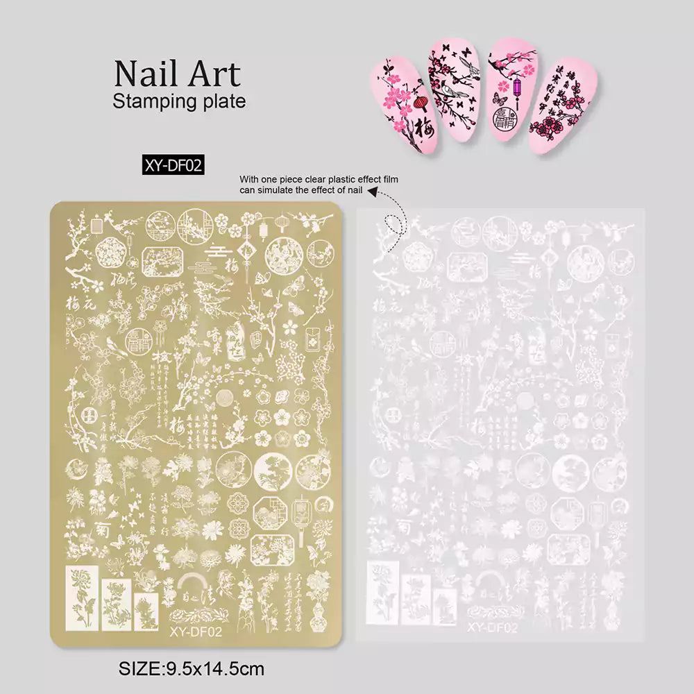 Nail Art Stamping Plates