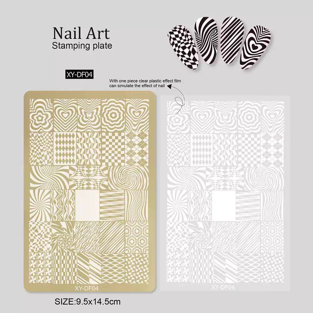 Nail Art Stamping Plates