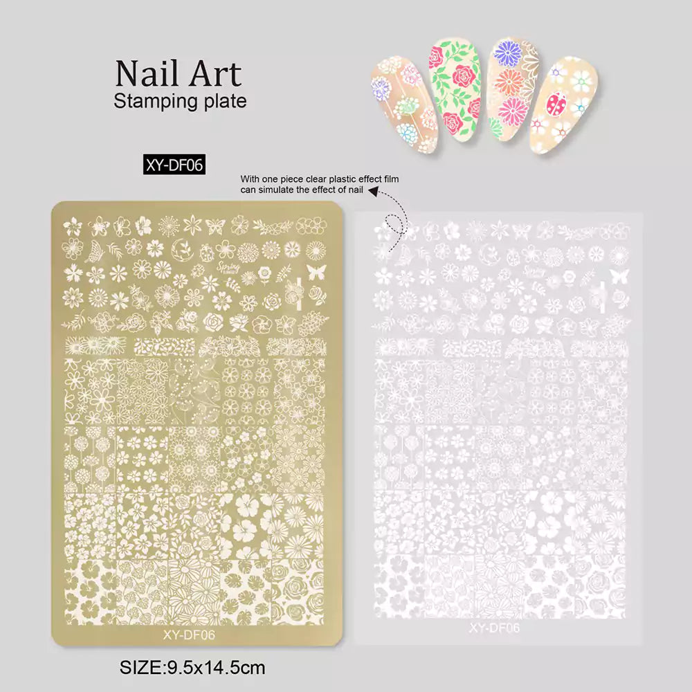 Nail Art Stamping Plates