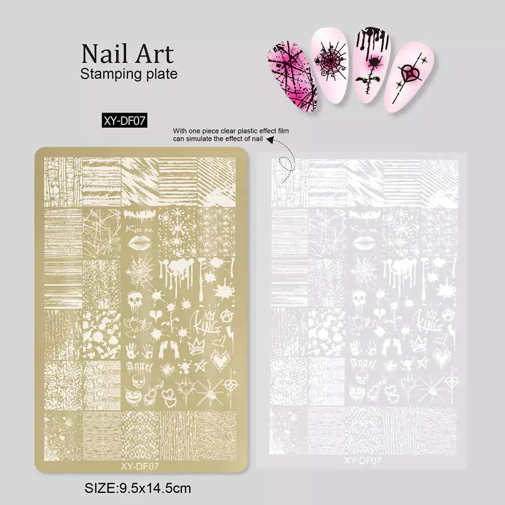 Nail Art Stamping Plates