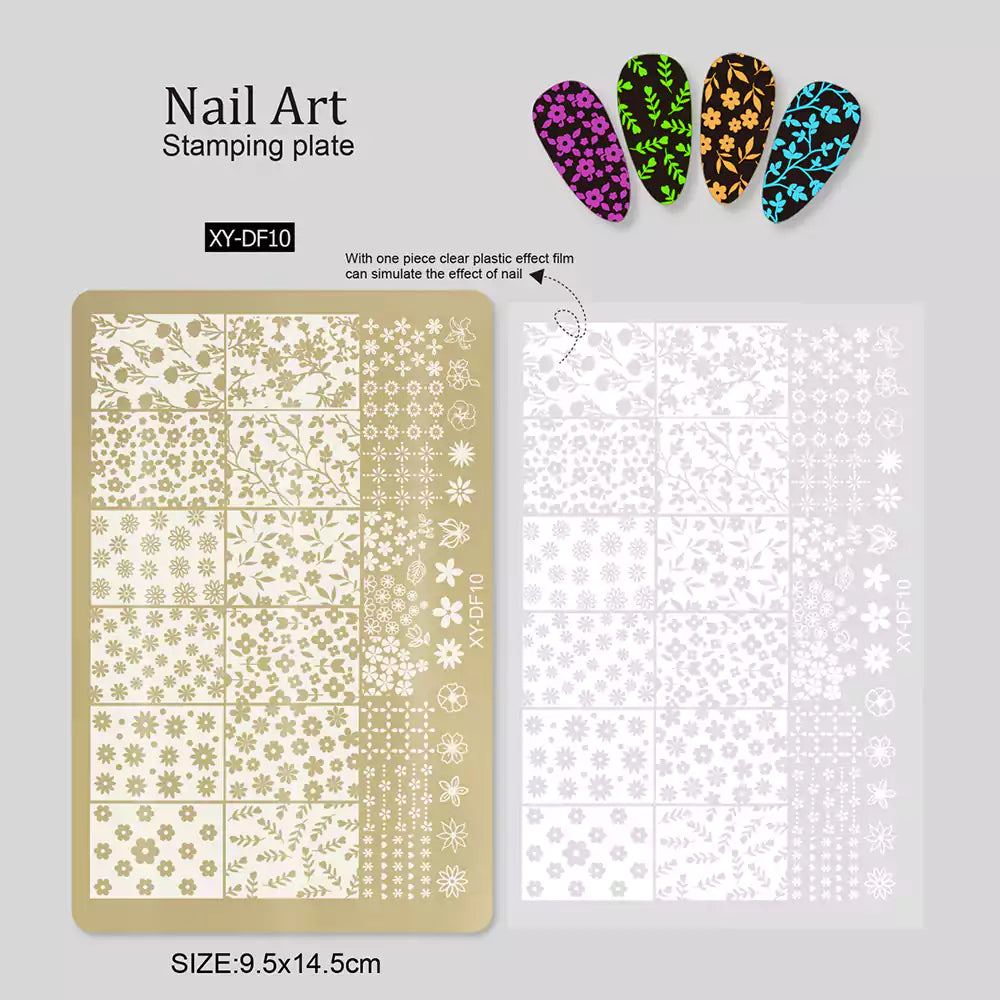 Nail Art Stamping Plates