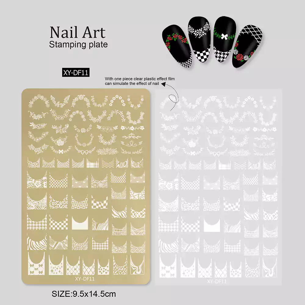 Nail Art Stamping Plates