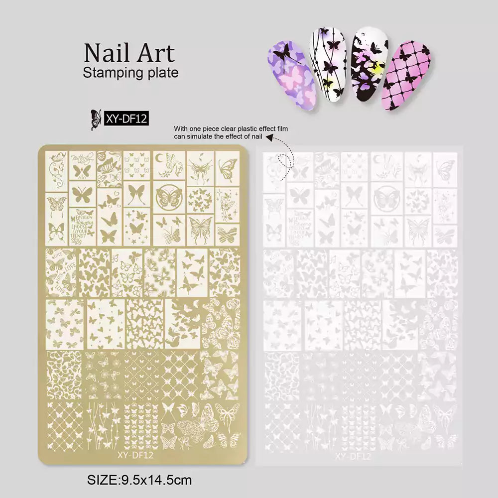 Nail Art Stamping Plates