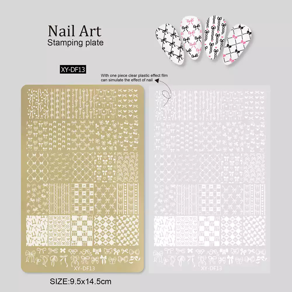 Nail Art Stamping Plates