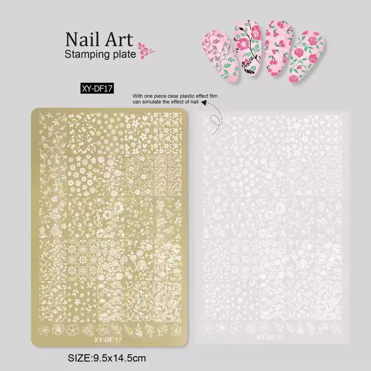 Nail Art Stamping Plates
