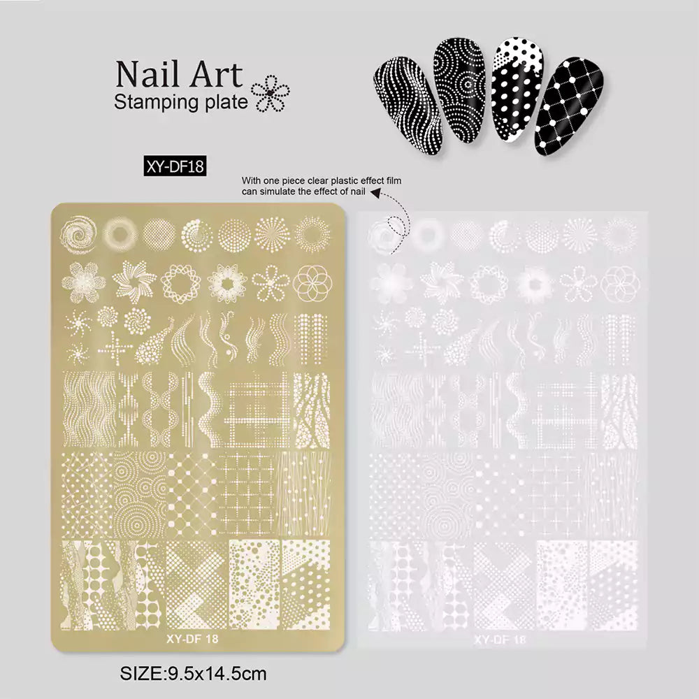 Nail Art Stamping Plates