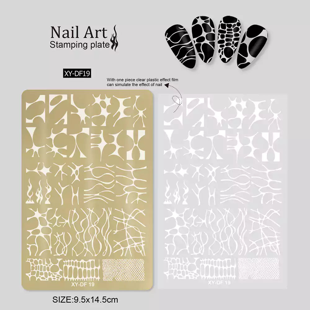 Nail Art Stamping Plates